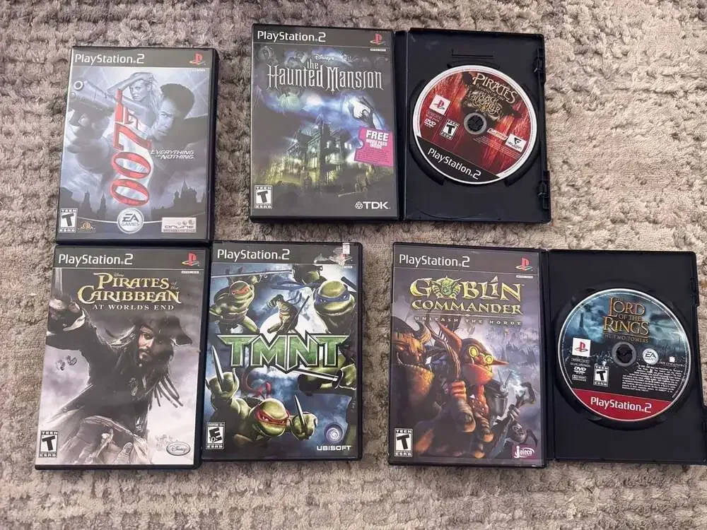 Lot of 7 PS 2 Games: